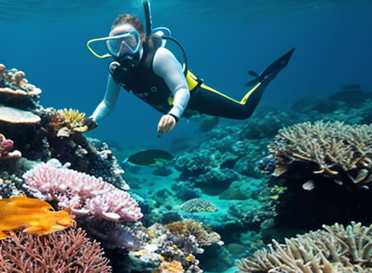 Lặn biển ngắm san hô tại Great Barrier Reef Úc